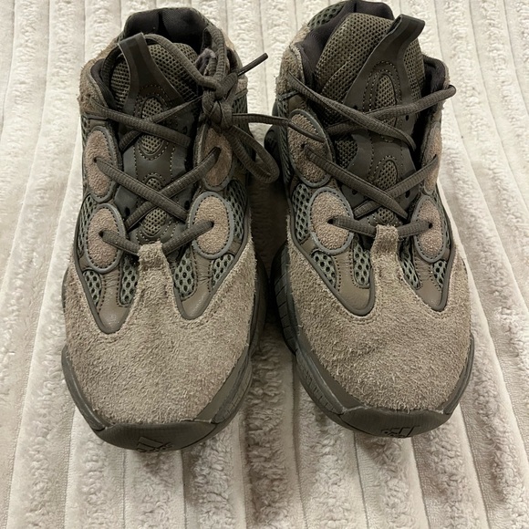 adidas Yeezy 500 Brown Clay Sneakers Men's Shoes Size 7